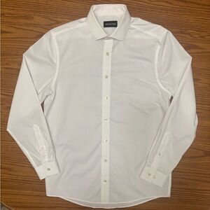 Men’s/Teenage Boy White Dress Shirt Size Small